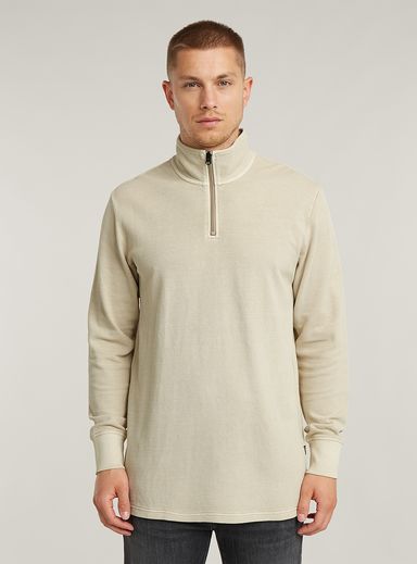 Overdyed Half Zip Tweeter